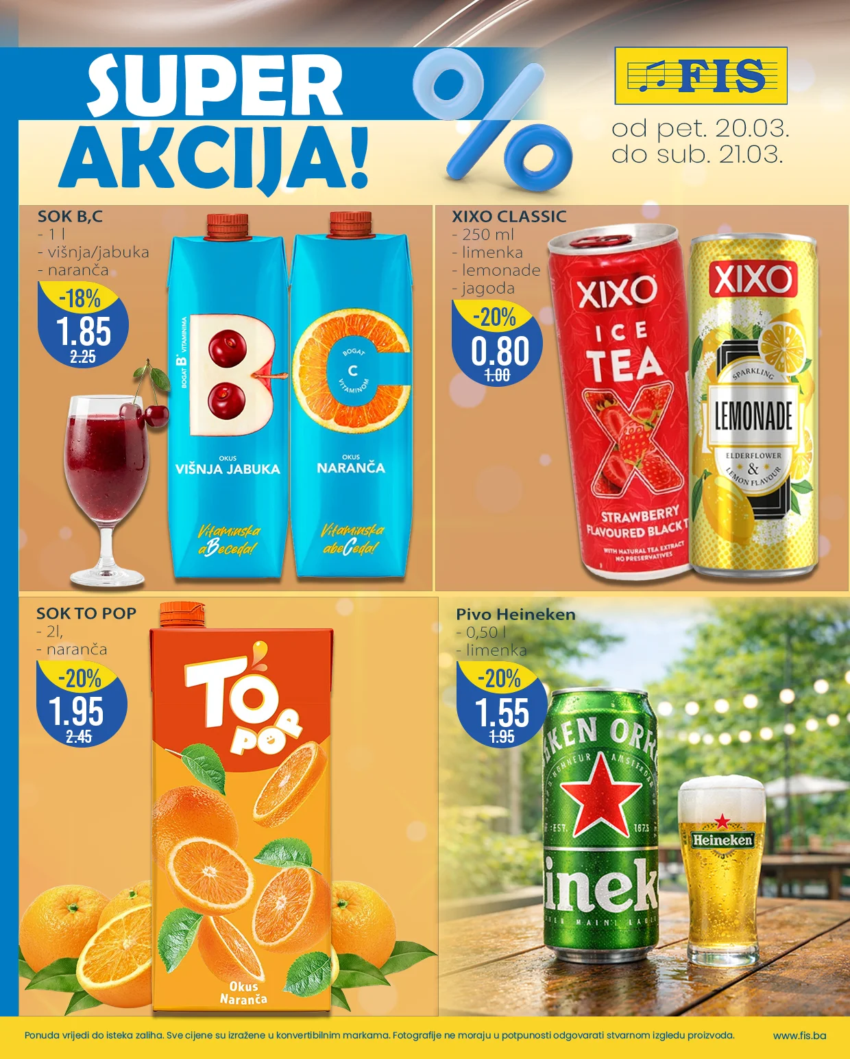 Fis vikend akcija 20-21.3.2026. 