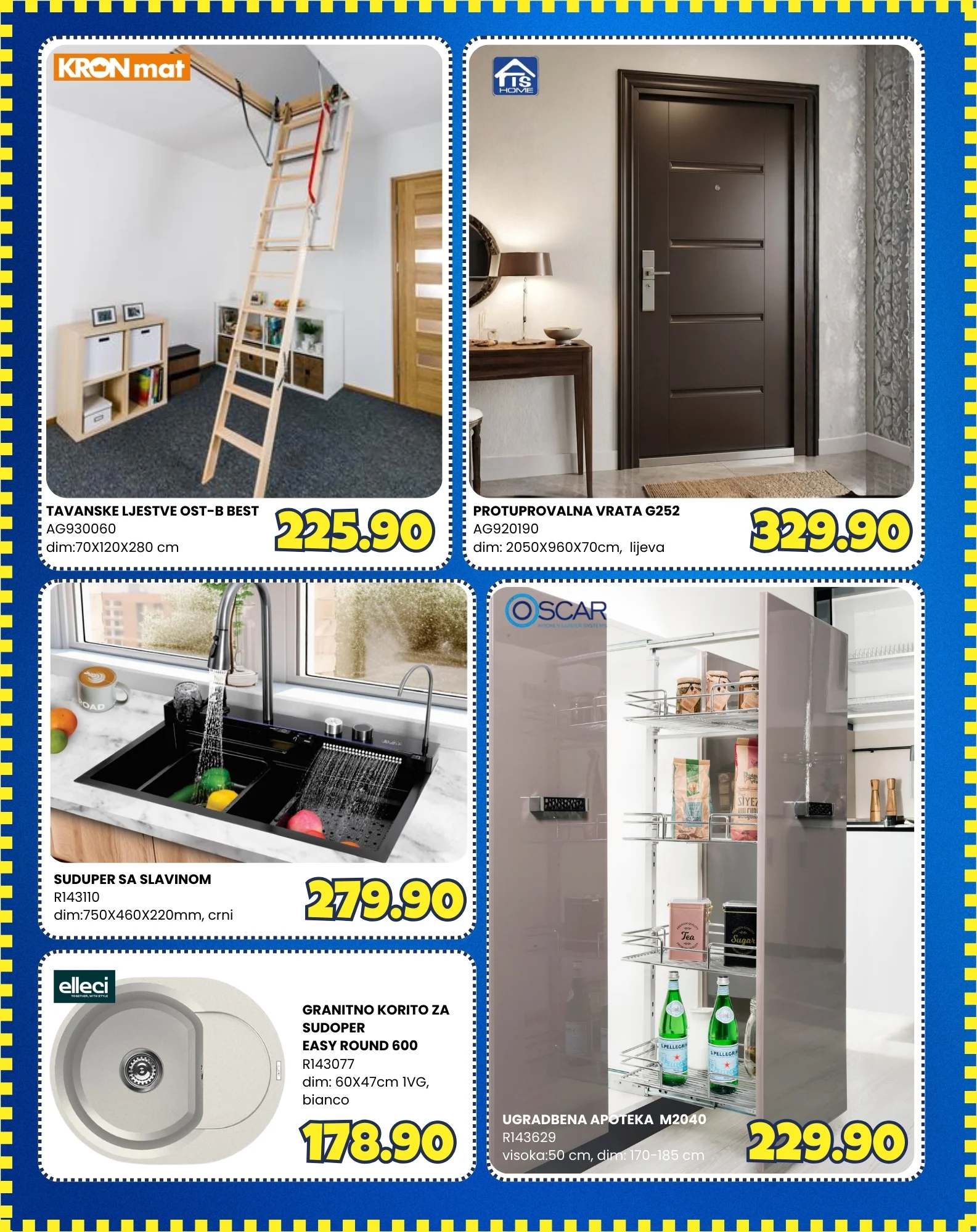 Fis vikend akcija VEĆ OD 1,90 KM 9-21.3.2026.