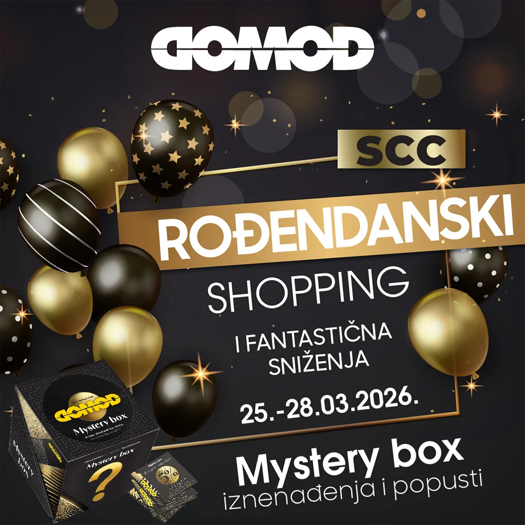 Domod ROĐENDANSKI SHOPPING 25-28.3.2026.