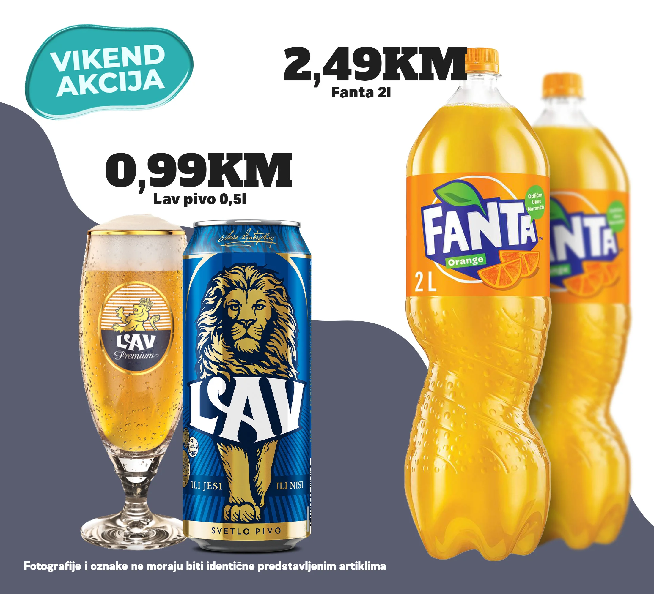 Kort vikend akcija 13-15.3.2026.