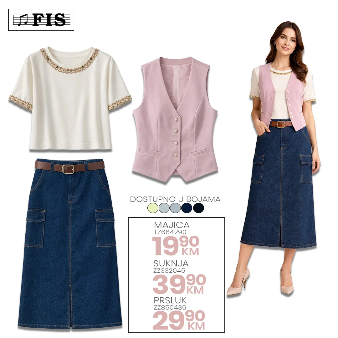 Fis akcija ODJEĆA ZA ŽENE mart 2026.