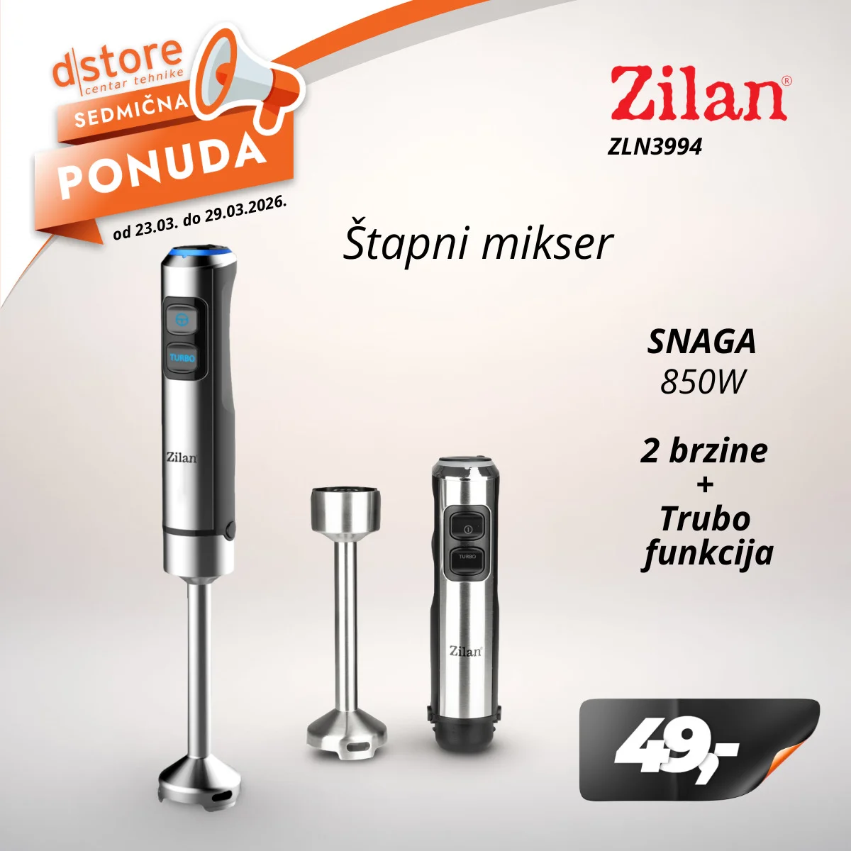 Dstore SEDMIČNA PONUDA 23-29.3.2026.