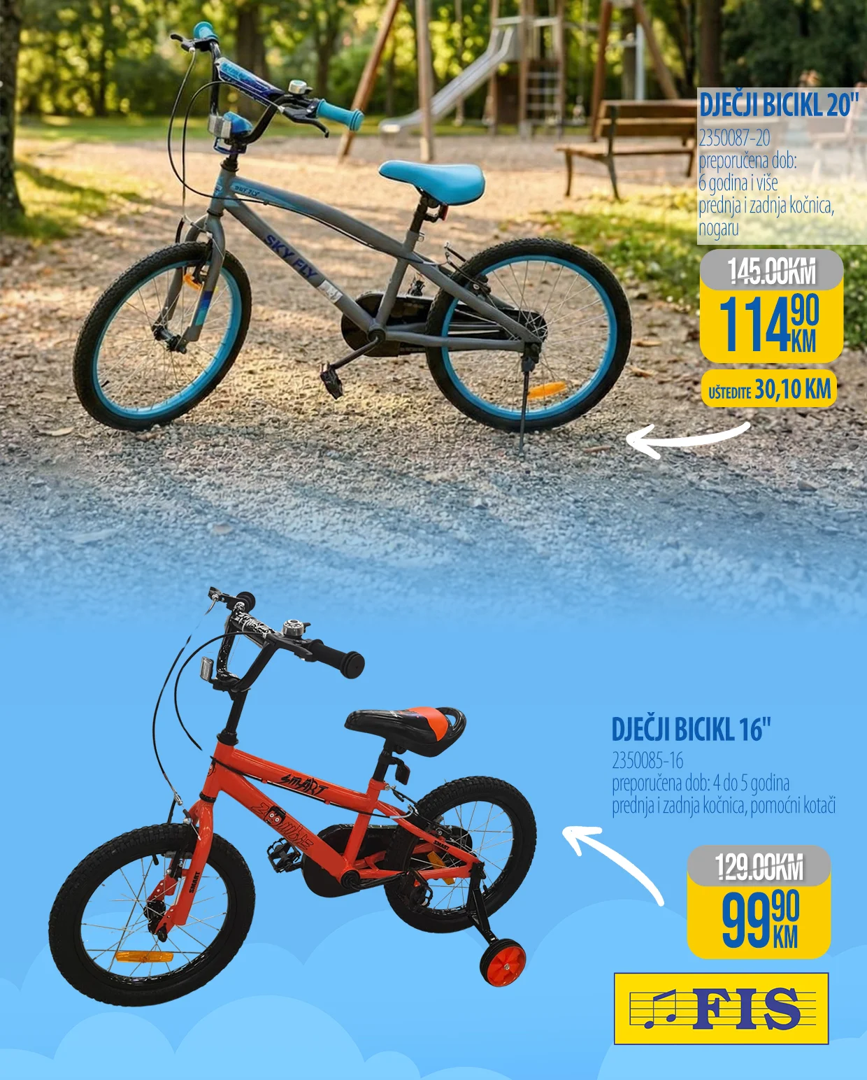 Fis akcija: krupne dječije igračke - sniženje do 8.3.2026.