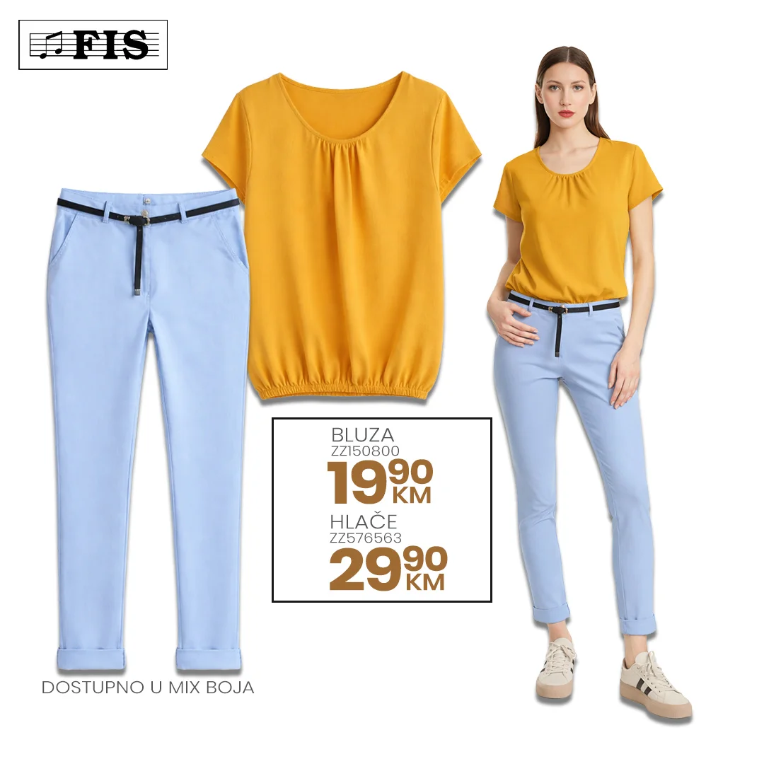 Fis akcija ODJEĆA ZA ŽENE mart 2026.