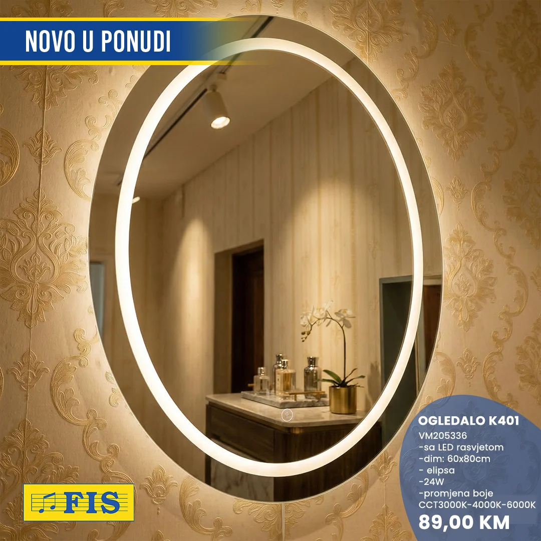 Fis akcija LED OGLEDALA mart 2026.