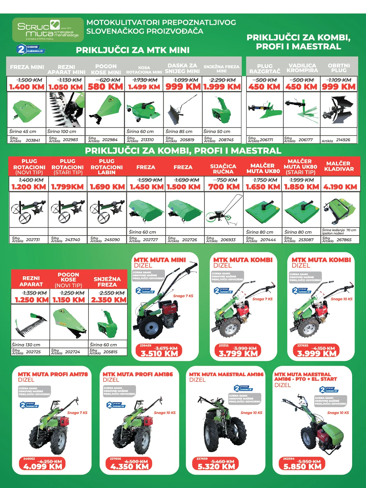 Verno by Agromehanika katalog april 2026.