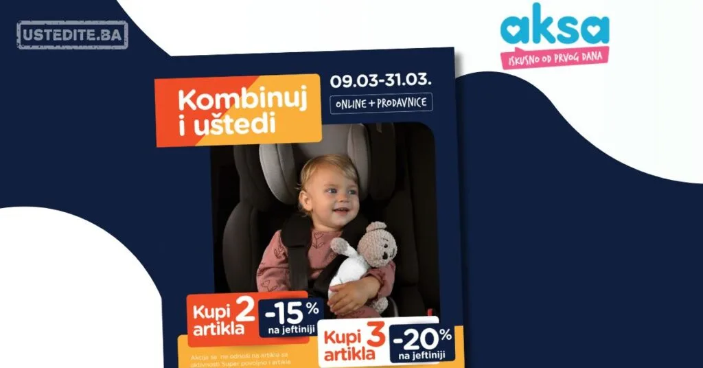 Aksa MIX&MATCH AKCIJA 9-31.3.2026.