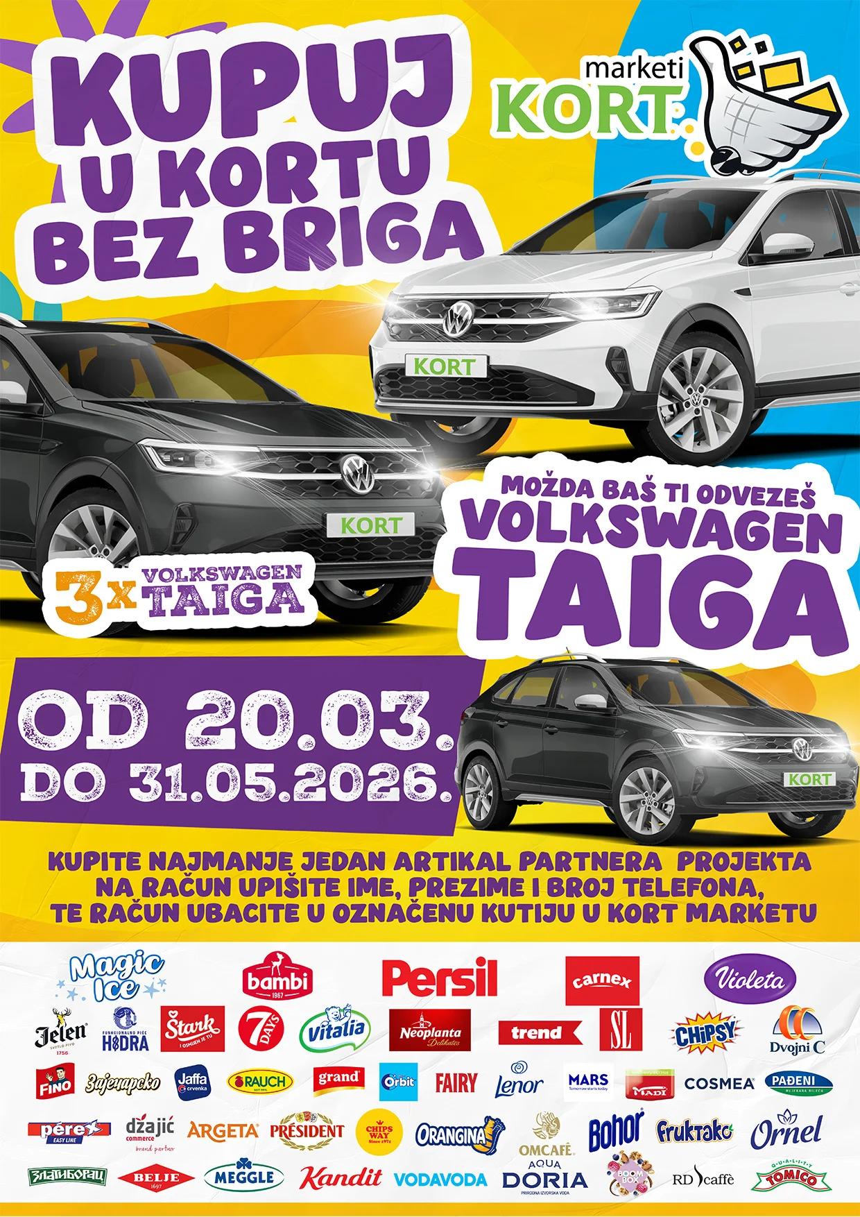 Kort NAGRADNA IGRA 20.3-31.5.2026.