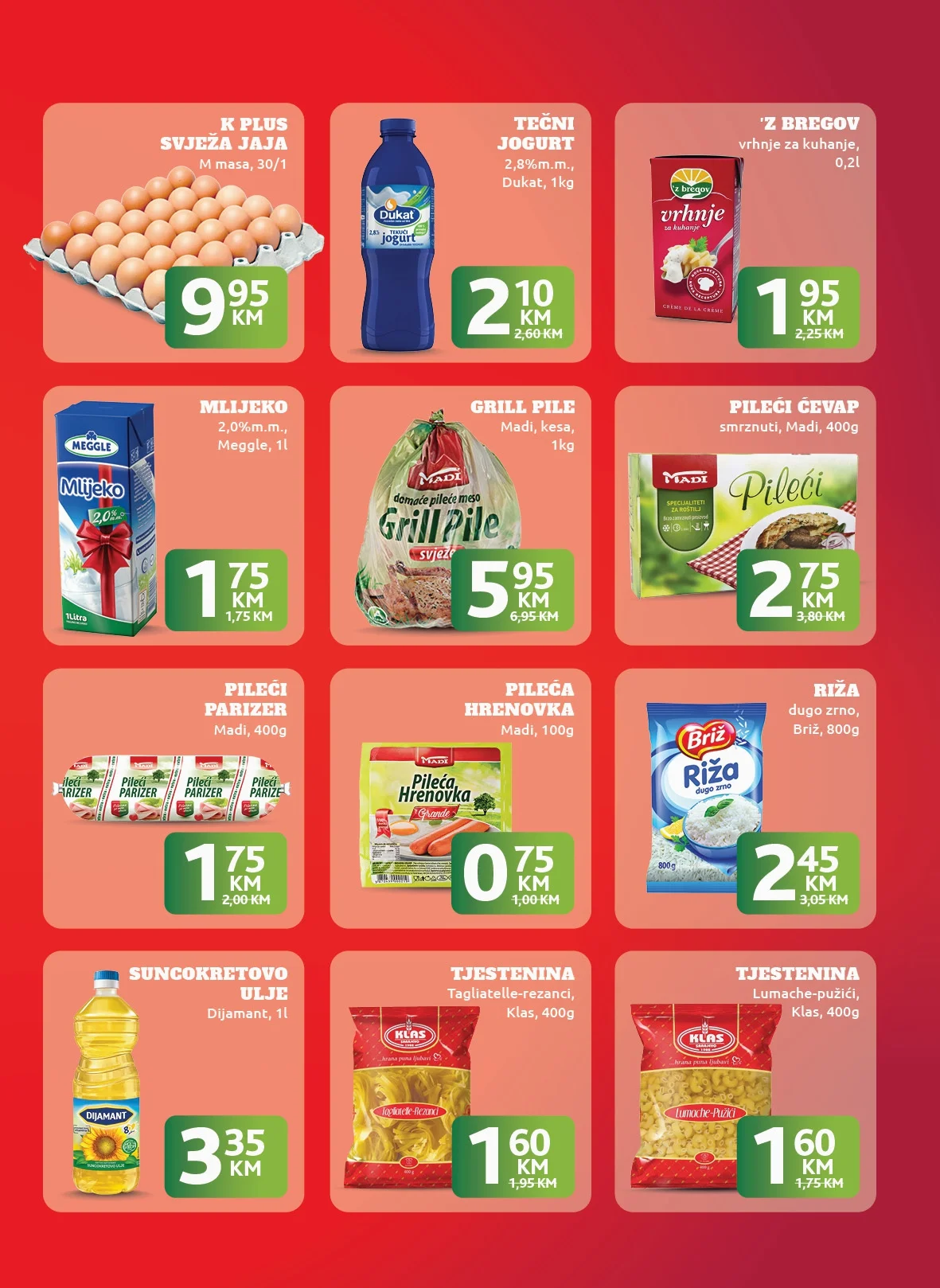 Konzum ZAKLJUČANE CIJENE DO 1.5.2026.