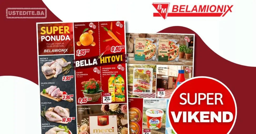 Belamionix vikend akcija 5-7.3.2026.