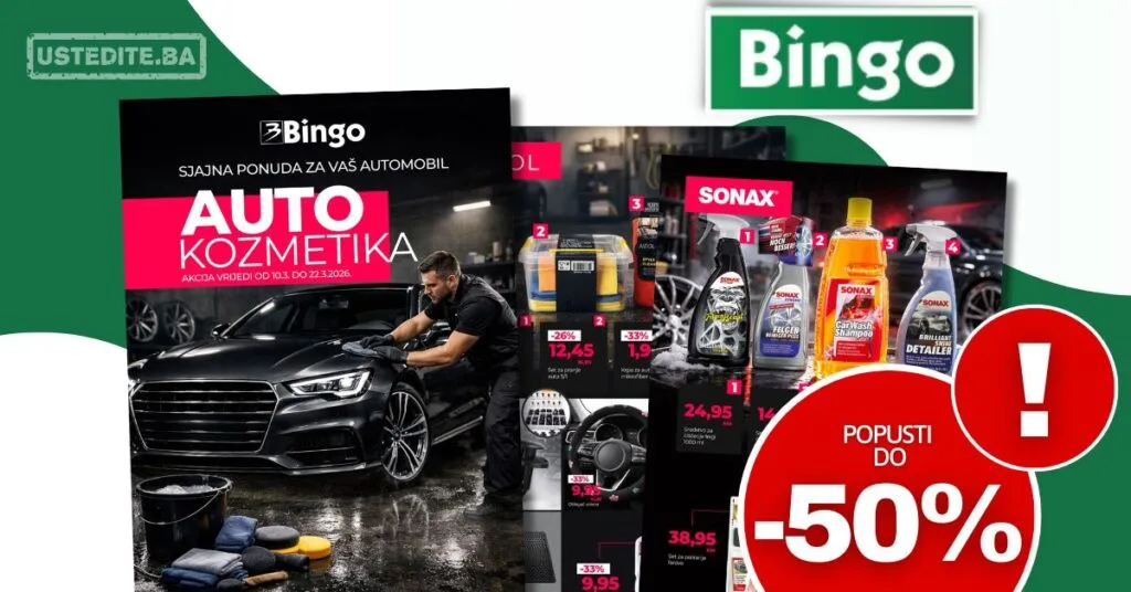 Bingo katalog AUTO KOZMETIKA 10-22.3.2026.