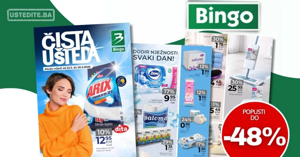 Bingo katalog ČISTA UŠTEDA 23-30.3.2026.