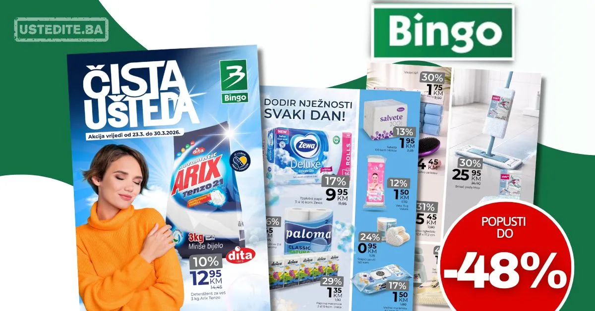 Bingo katalog ČISTA UŠTEDA 23-30.3.2026.