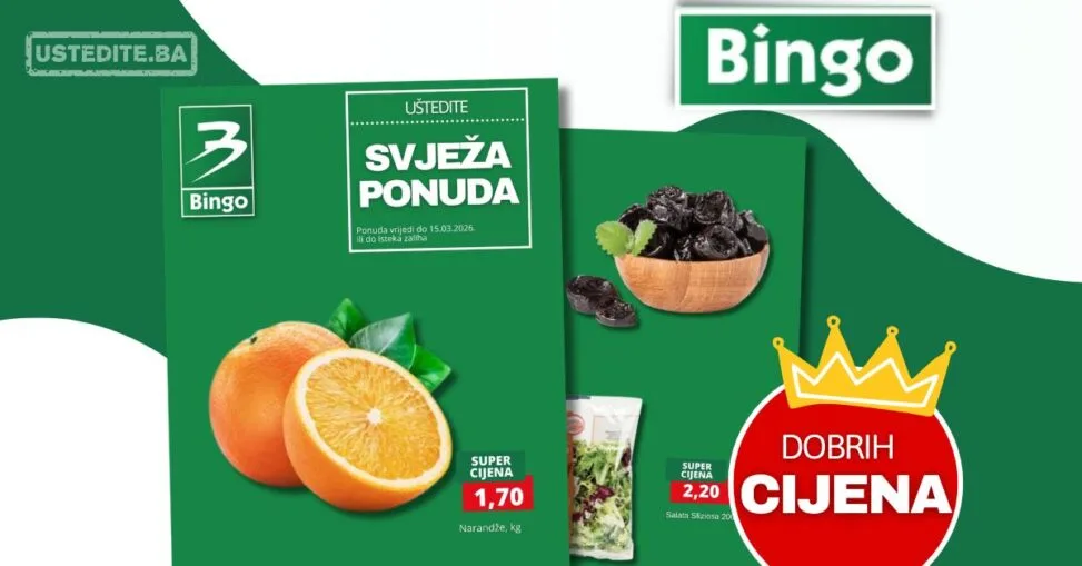 Bingo SVJEŽA PONUDA