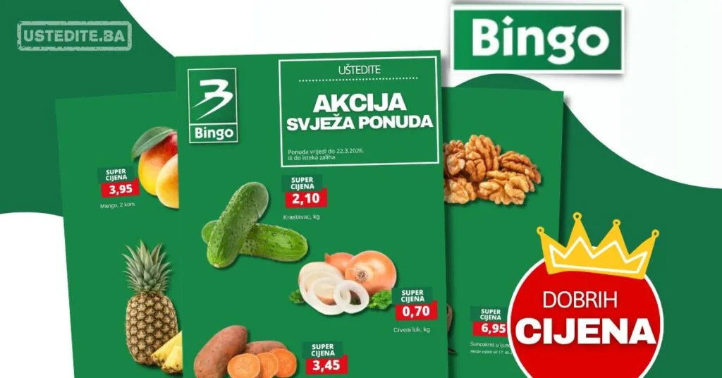 Bingo akcija SVJEŽA PONUDA