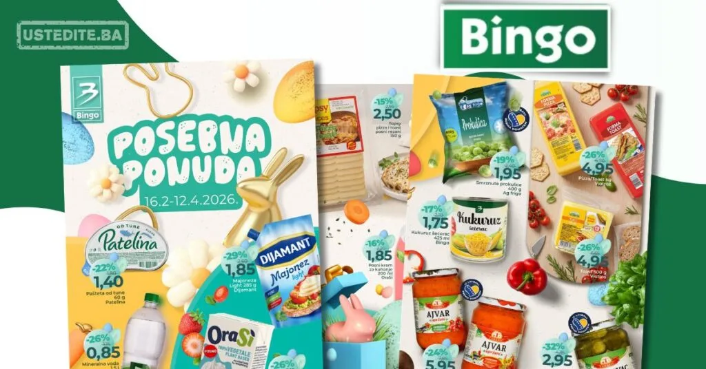Bingo katalog POSEBNA PONUDA akcija do 12.4.2026.