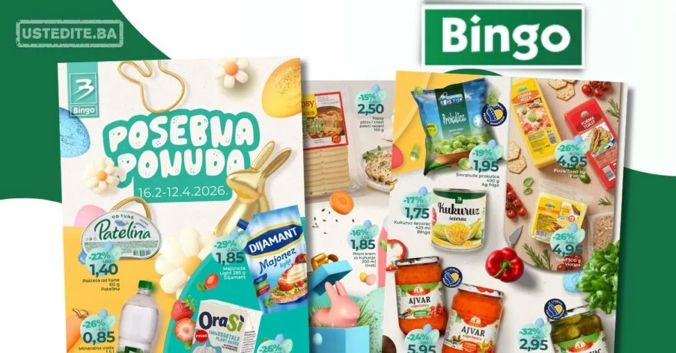 Bingo katalog POSEBNA PONUDA akcija do 12.4.2026.