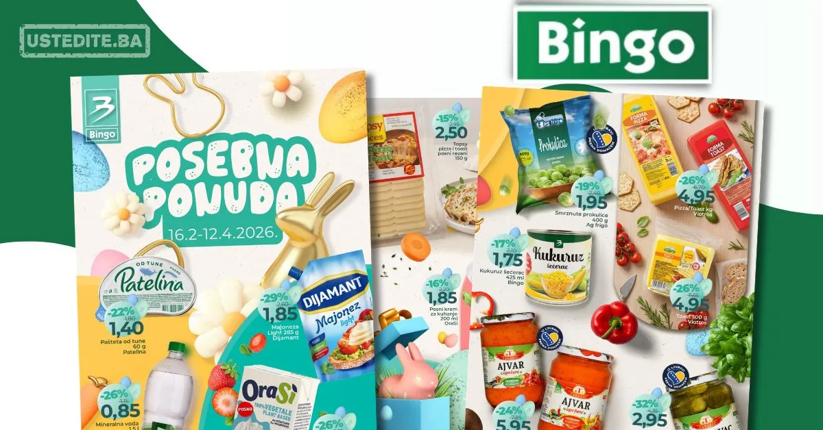 Bingo katalog POSEBNA PONUDA akcija do 12.4.2026.