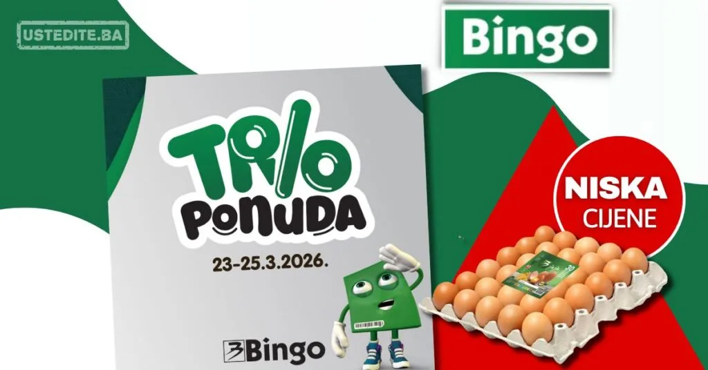 Bingo akcija TRIO PONUDA 23-25.3.2026.