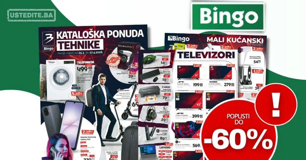 Bingo katalog TEHNIKA 25.3-27.4.2026.