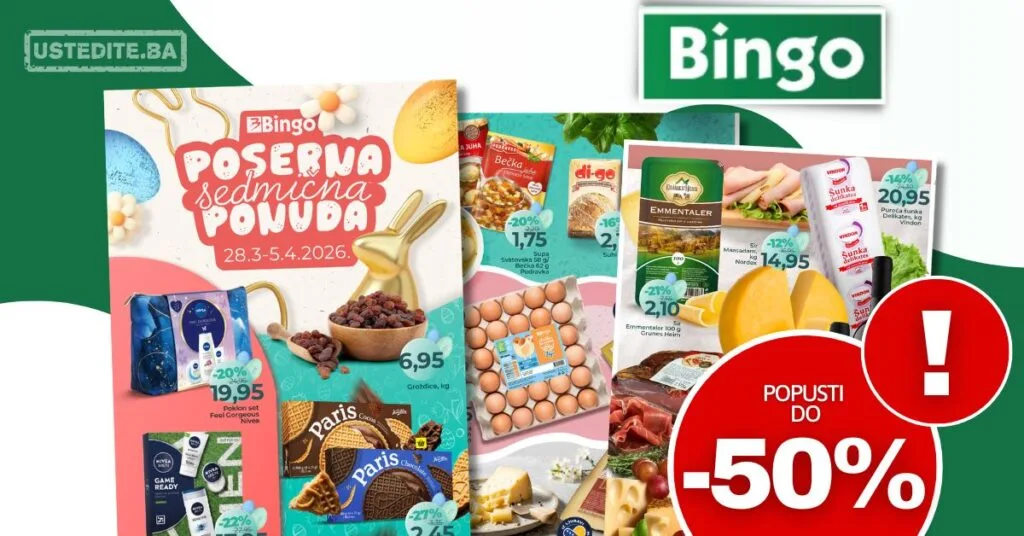Bingo katalog POSEBNA PONUDA 28.3-5.4.2026.