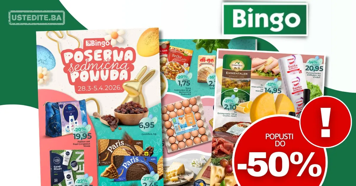 Bingo katalog POSEBNA PONUDA 28.3-5.4.2026.