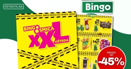 Bingo akcija XXL UŠTEDA 30.3-6.4.2026.