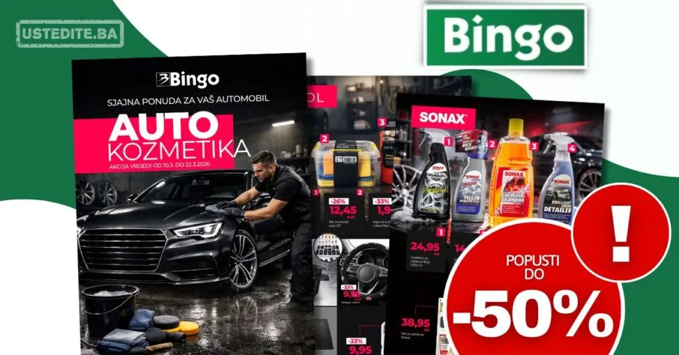 Bingo katalog AUTO KOZMETIKA 10-22.3.2026.