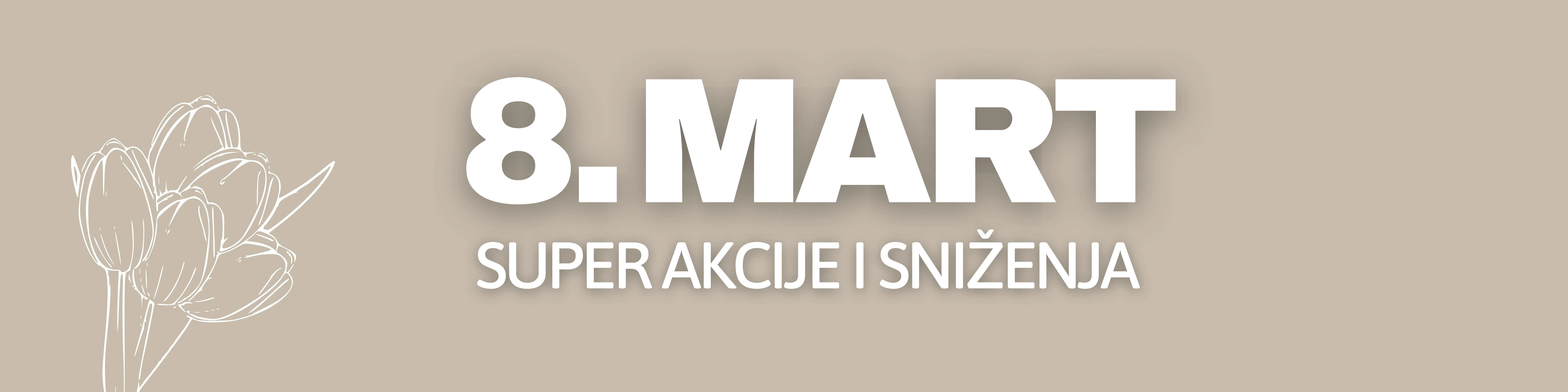 Sretan 8. mart Dan žena