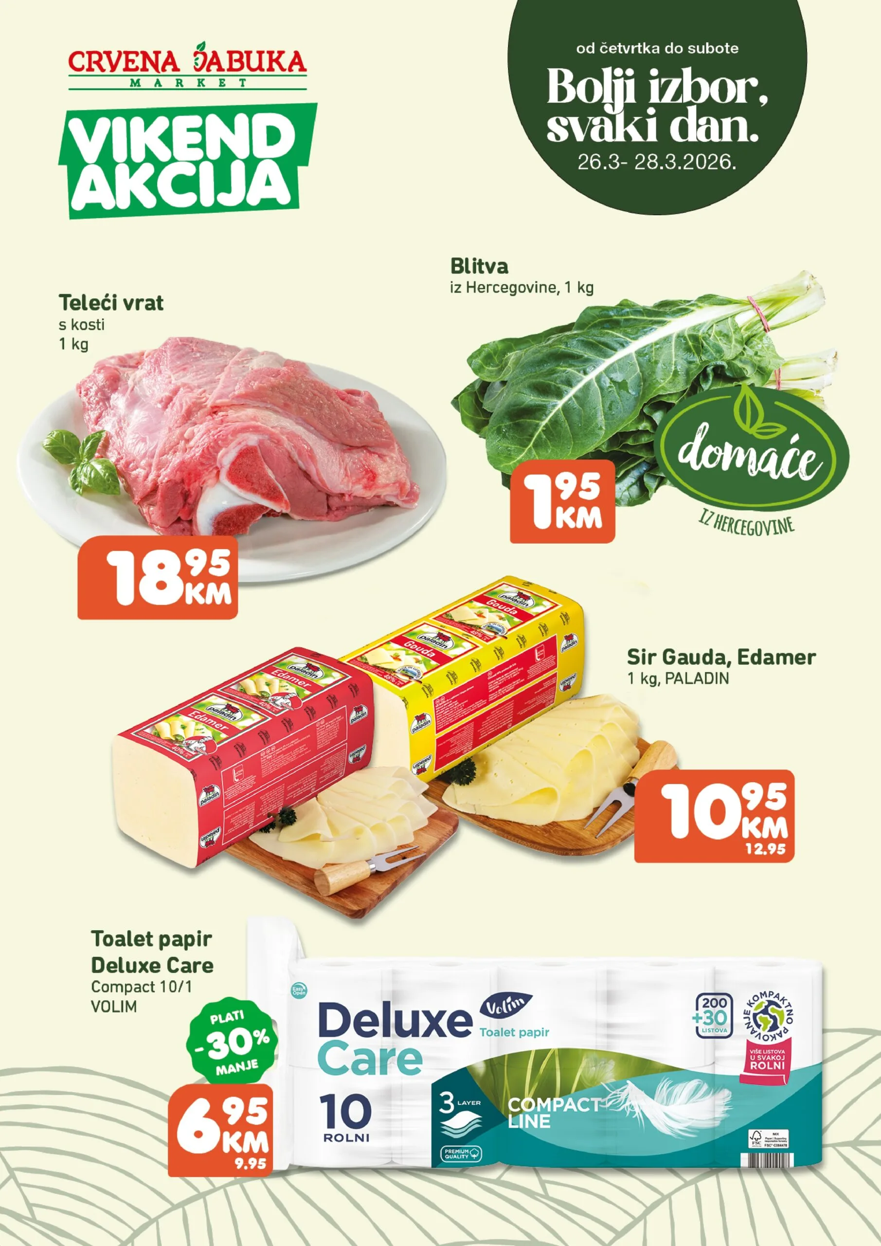 Crvena Jabuka vikend akcija 26-28.3.2026.