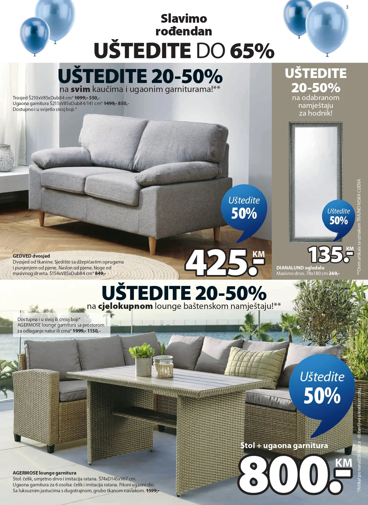 Jysk katalog ROĐENDANSKO SNIŽENJE 18-31.3.2026.