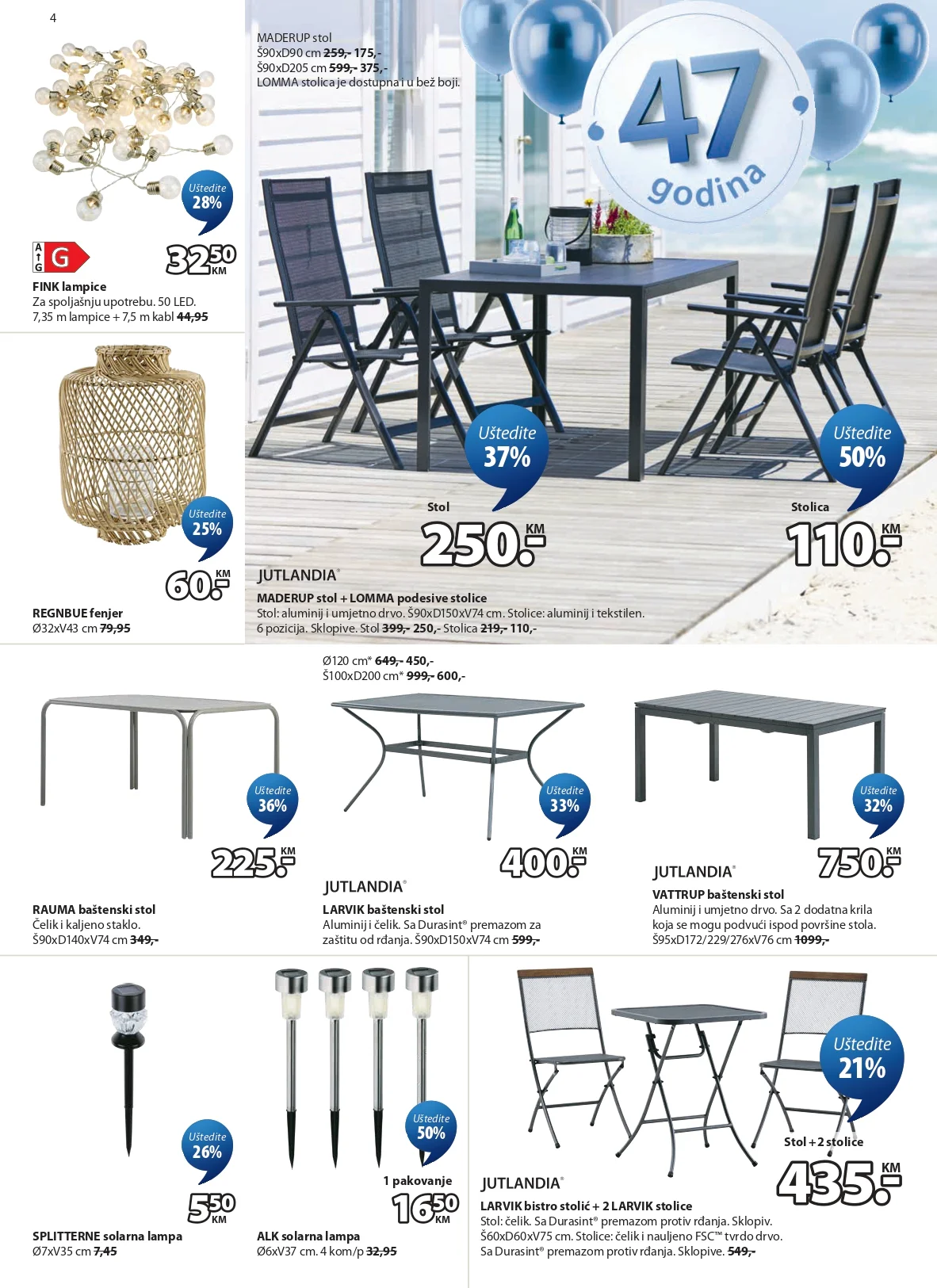 Jysk katalog ROĐENDANSKO SNIŽENJE 18-31.3.2026.