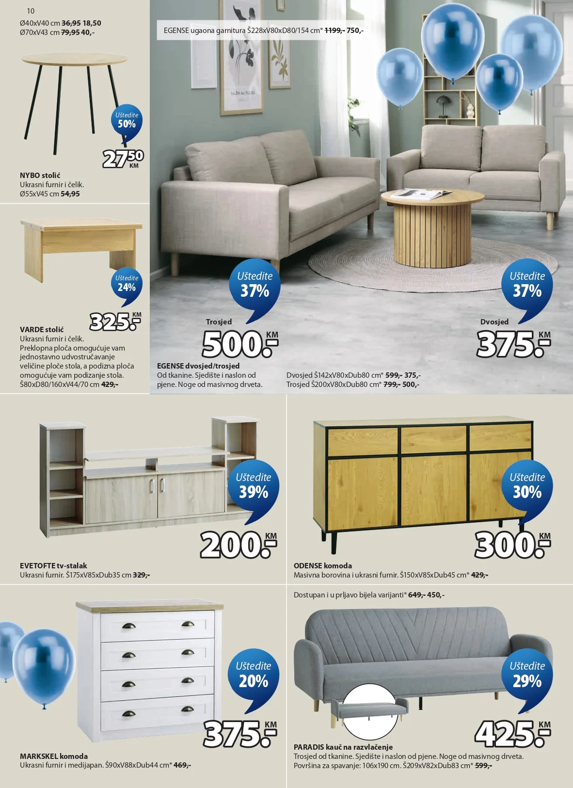 Jysk katalog ROĐENDANSKO SNIŽENJE 18-31.3.2026.