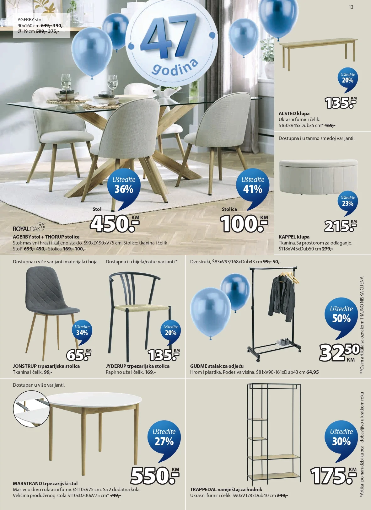 Jysk katalog ROĐENDANSKO SNIŽENJE 18-31.3.2026.