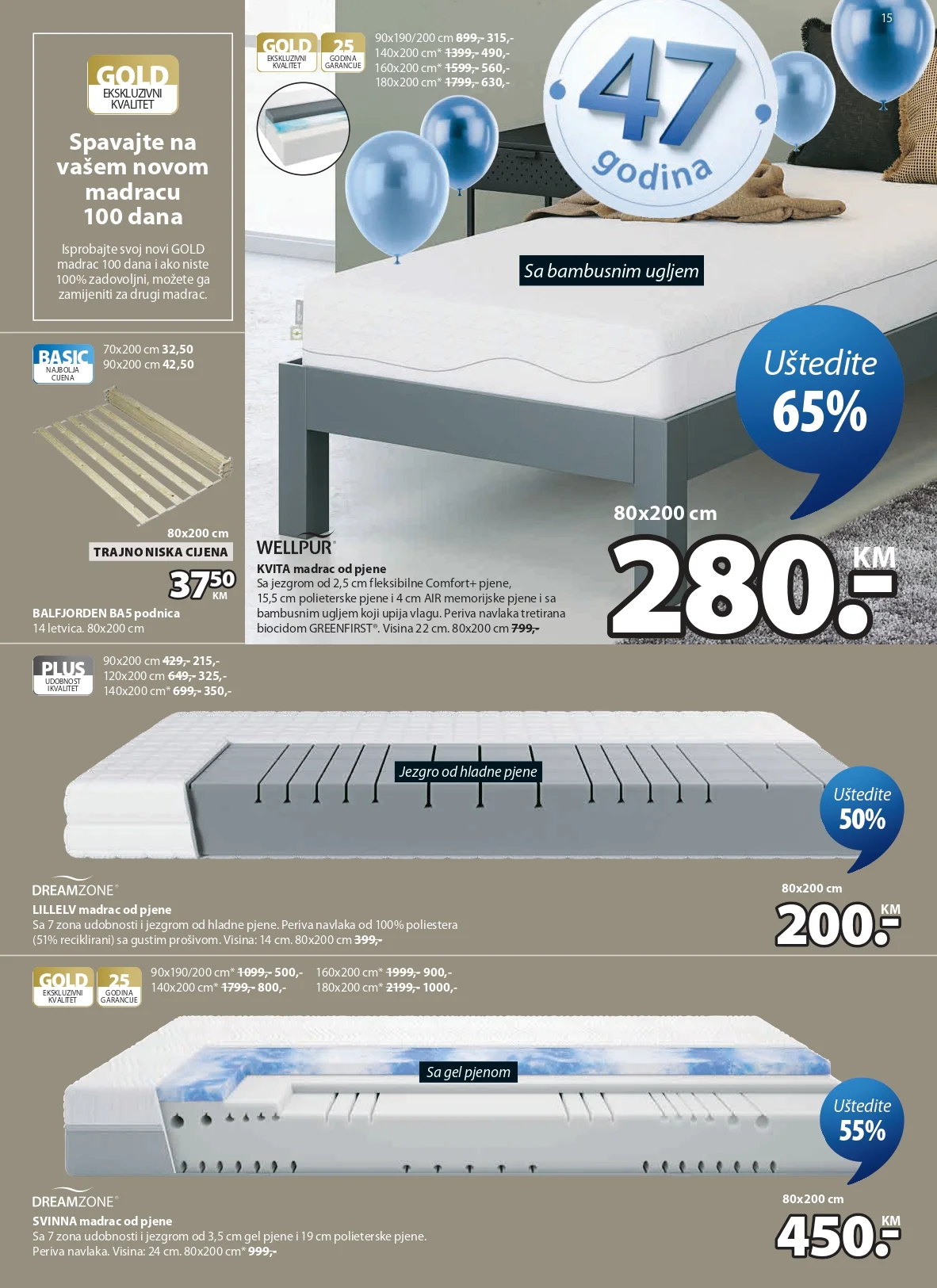 Jysk katalog ROĐENDANSKO SNIŽENJE 18-31.3.2026.