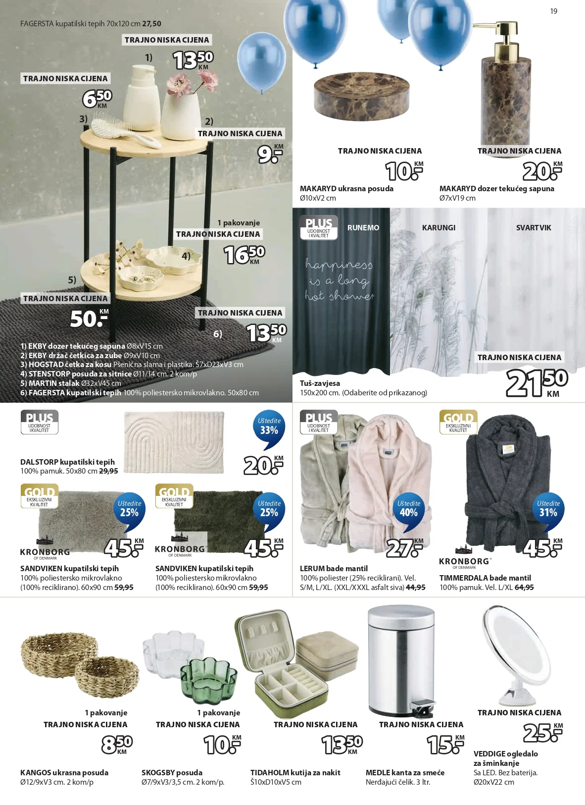 Jysk katalog ROĐENDANSKO SNIŽENJE 18-31.3.2026.