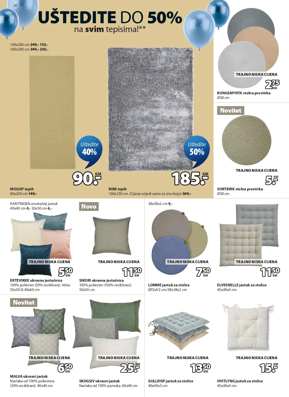 Jysk katalog ROĐENDANSKO SNIŽENJE 18-31.3.2026.