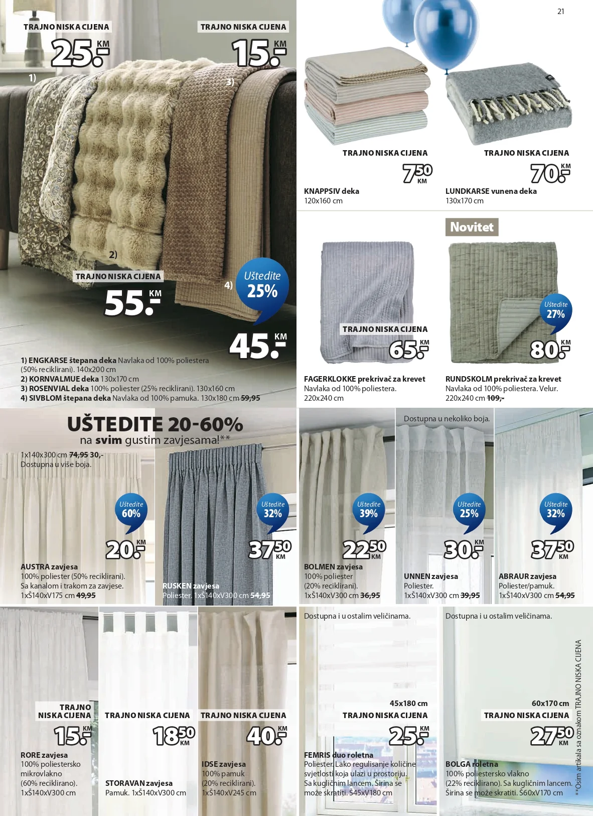 Jysk katalog ROĐENDANSKO SNIŽENJE 18-31.3.2026.