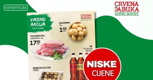 Crvena Jabuka vikend akcija 5-7.3.2026.