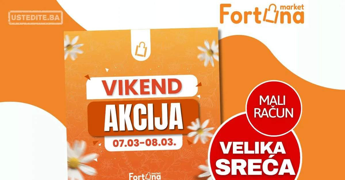 Fortuna vikend akcija 7-8.3.2026.