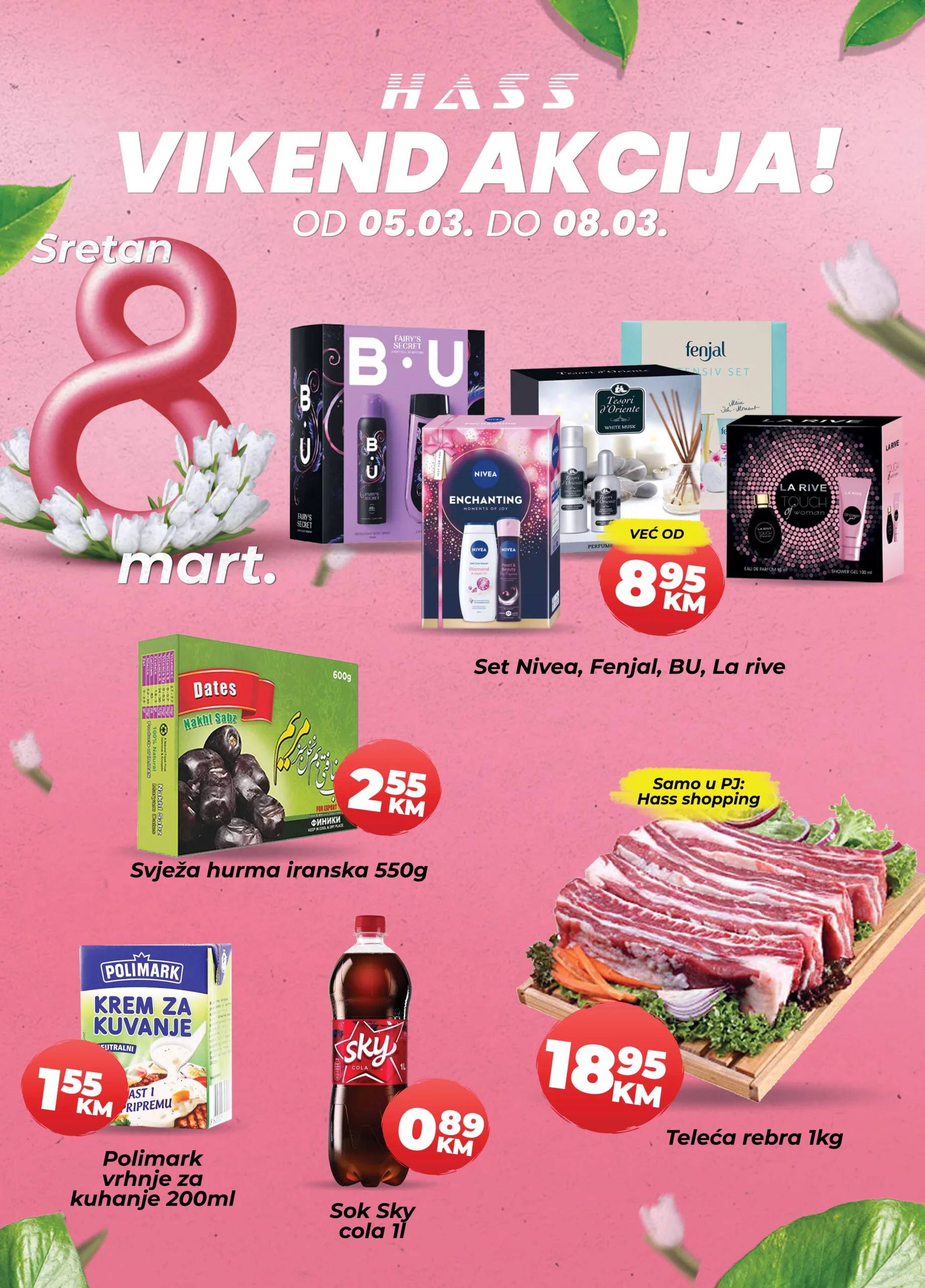 Hass komerc vikend akcija 5-8.3.2026.