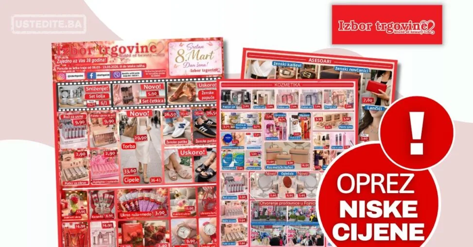 Izbor trgovine katalog 6-13.3.2026.