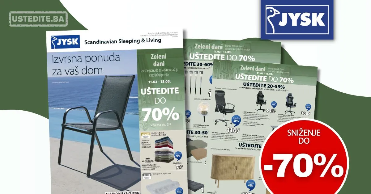 Jysk katalog 11-24.3.2026.