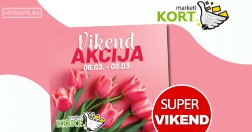 Kort vikend akcija 6-8.3.2026.