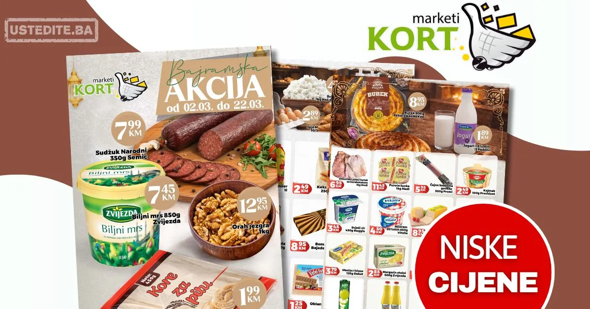Kort katalog BAJRAMSKA AKCIJA 2-22.3.2026.