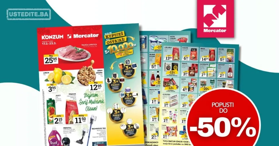 Mercator katalog 17-23.3.2026.
