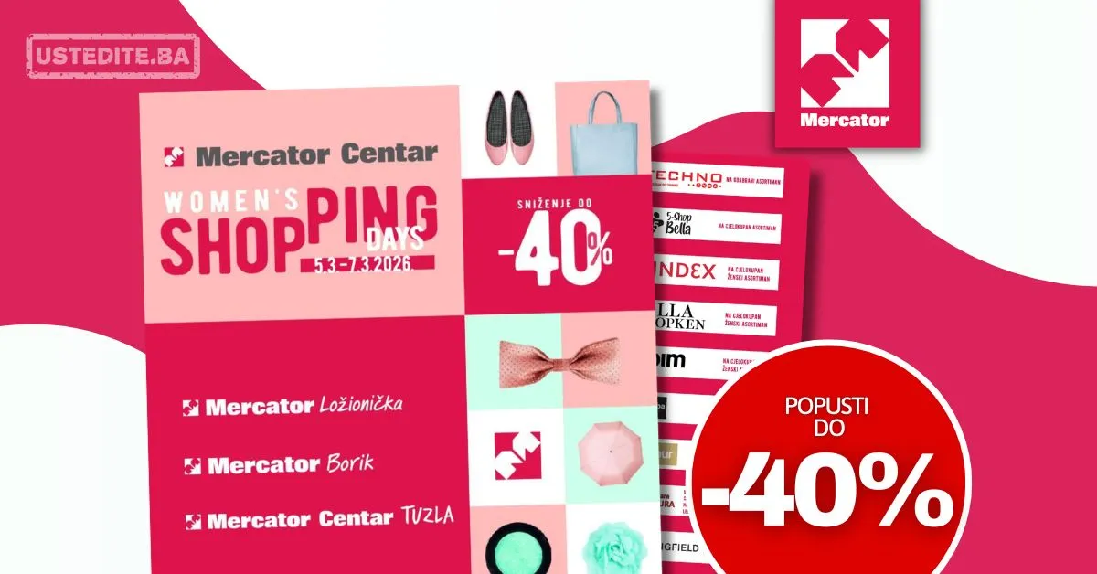 Mercator SHOPPING DAYS 5-7.3.2026.
