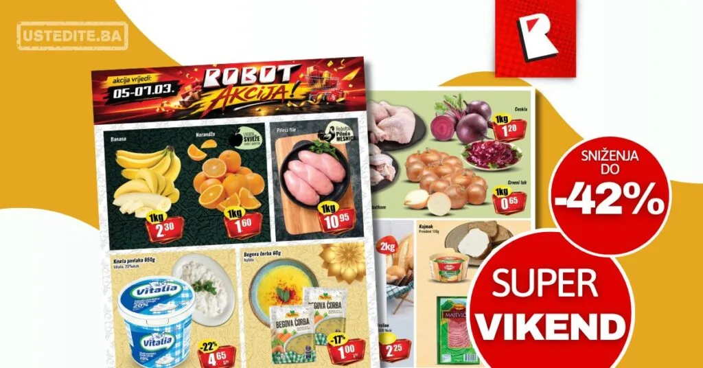 Robot vikend akcija 5-7.3.2026.