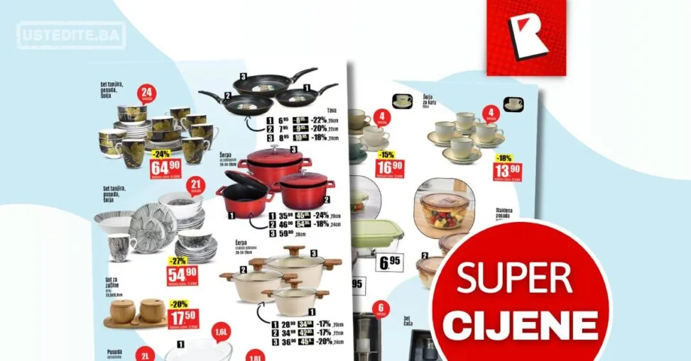 Robot akcija POSUĐE - sniženje do 4.4.2026.