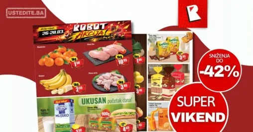 Robot vikend akcija 26-28.3.2026.
